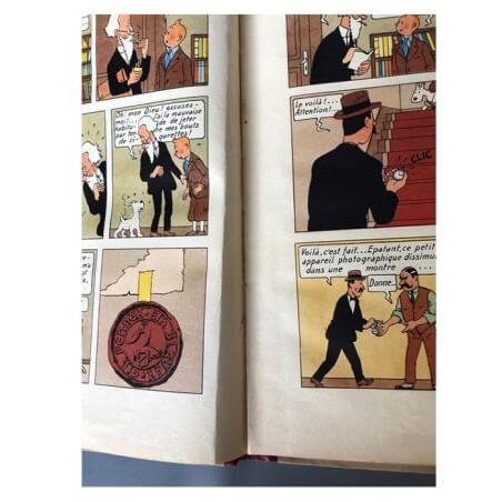 Tintin T8 - Le sceptre d'Ottokar (B2) - C - (1948)