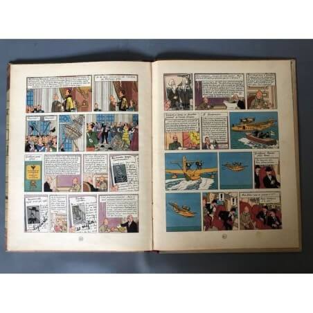 Tintin T8 - Le sceptre d'Ottokar (B2) - C - (1948)