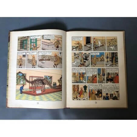 Tintin T8 - Le sceptre d'Ottokar (B2) - C - (1948)