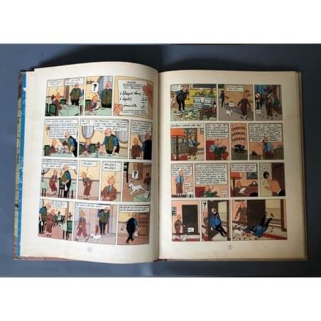 Tintin T8 - Le sceptre d'Ottokar (B2) - C - (1948)