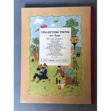 Tintin T8 - the Ottokar scepter (b2) - c - (1948)