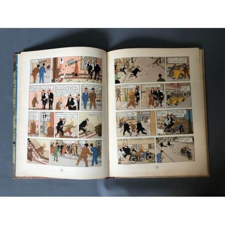 Tintin T8 - Le sceptre d'Ottokar (B2) - C - (1948)
