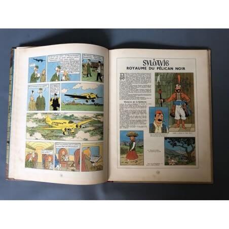 Tintin T8 - Le sceptre d'Ottokar (B2) - C - (1948)