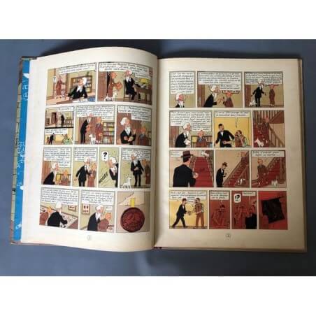Tintin T8 - Le sceptre d'Ottokar (B2) - C - (1948)