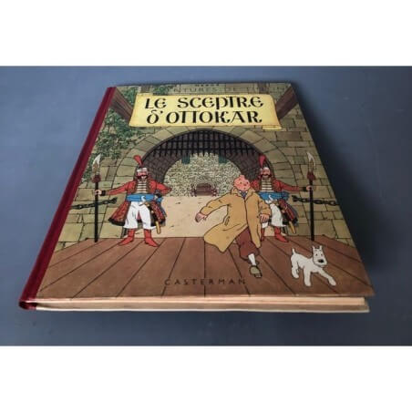 Tintin T8 - Le sceptre d'Ottokar (B2) - C - (1948)