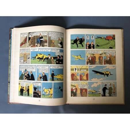 Tintin T8 - Le sceptre d'Ottokar (B2) - C - (1948)