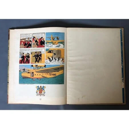 Tintin T8 - Le sceptre d'Ottokar (B2) - C - (1948)