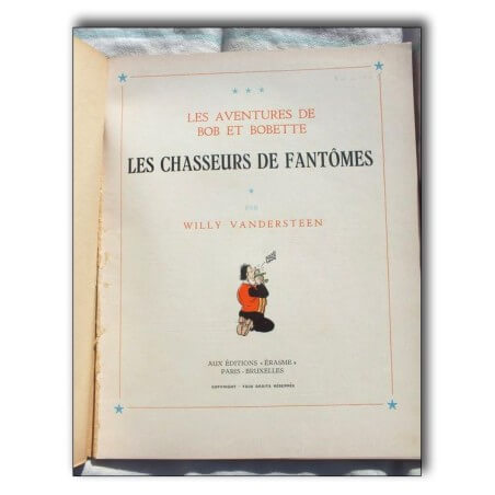 Bob et Bobette T20 - Les chasseurs de fantômes - Broché - EO - (1958)