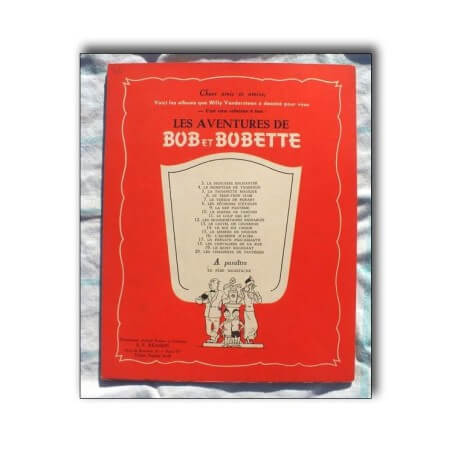 Bob et Bobette T20 - Les chasseurs de fantômes - Broché - EO - (1958)