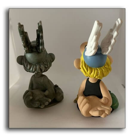 Asterix bustes avec gourde 2 versions