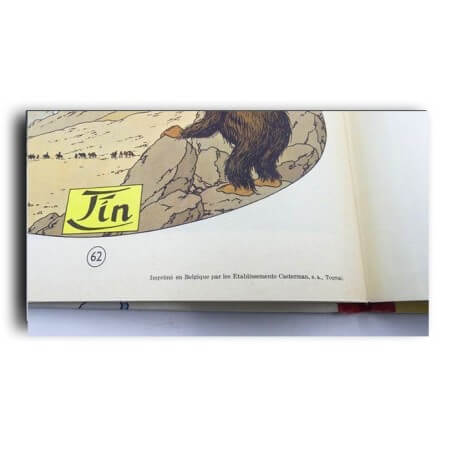 Tintin au Tibet / EO Belge / B29