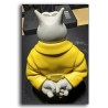 Philippe Geluck - PIXI résine / Le Chat en costume jaune