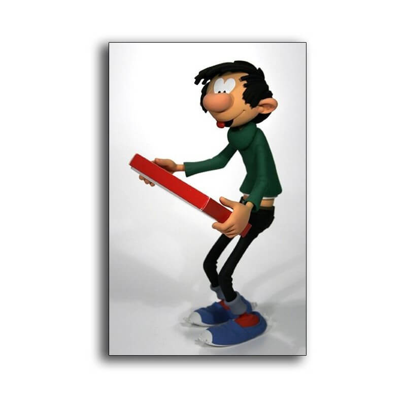 Fariboles & Franquin -Sculpture Gaston Lagaffe- Boite & Certificat - Neuve -2005 Fariboles & Franquin -Sculpture Gaston Lagaffe- Boite & Certificat - Neuve -2005