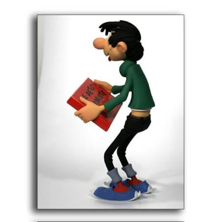 Fariboles & Franquin -Sculpture Gaston Lagaffe- Boite & Certificat - Neuve -2005