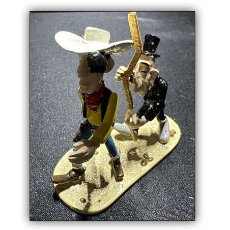 Le croque-mort prenant les mesures de Lucky Luke / Morris / Pixi