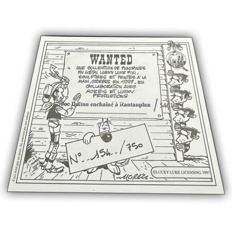 Joe Dalton enchainé à Rantanplan / Morris / Lucky Luke / Pixi