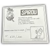 Fantasio coincé dans son canapé / Franquin / Pixi