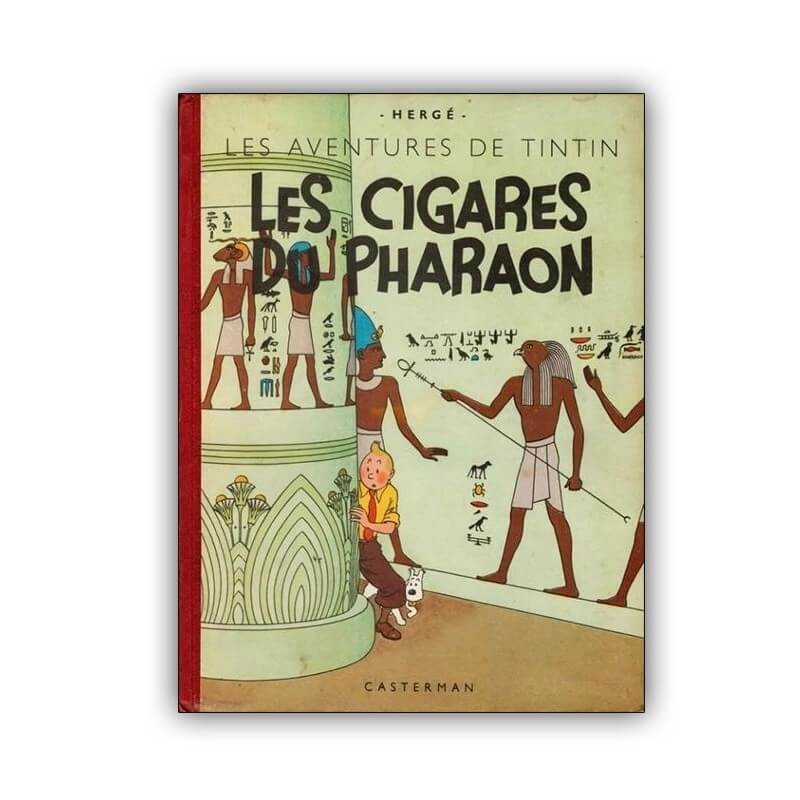 Tintin Les cigares du Pharaon. A18 de 1942