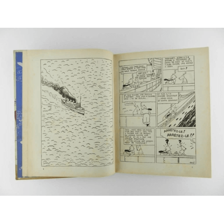 Tintin Les cigares du Pharaon. A18 de 1942