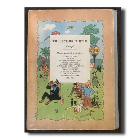 L’étoile mystérieuse B1 de 1946 papier épais
