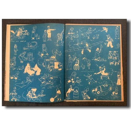 L’étoile mystérieuse B1 de 1946 papier épais
