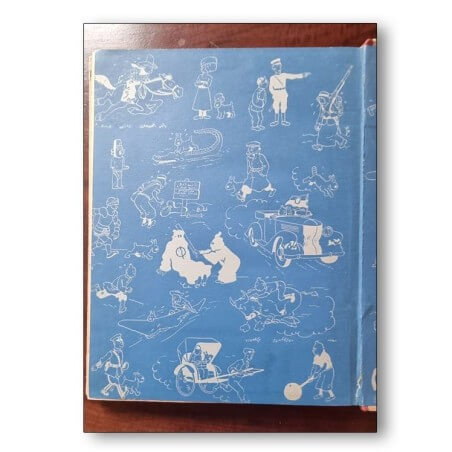 Tintin / Le lotus bleu / 1939 / Dos A9