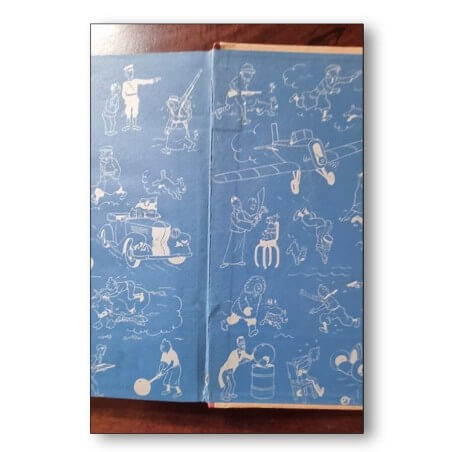 Tintin / Le lotus bleu / 1939 / Dos A9
