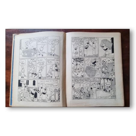 Tintin / Le lotus bleu / 1939 / Dos A9