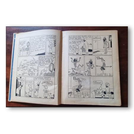 Tintin / Le lotus bleu / 1939 / Dos A9