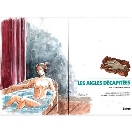 Les aigles décapitées dédicace Pierret
