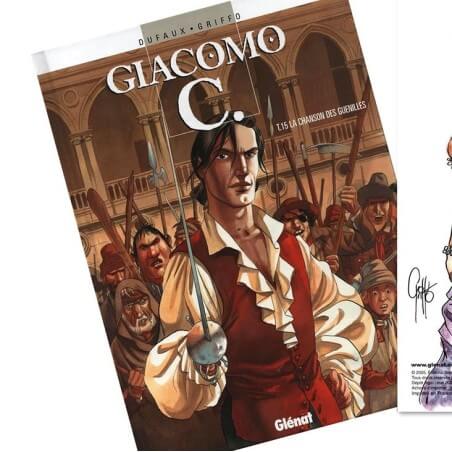 Giacomo C. dédicace Griffo