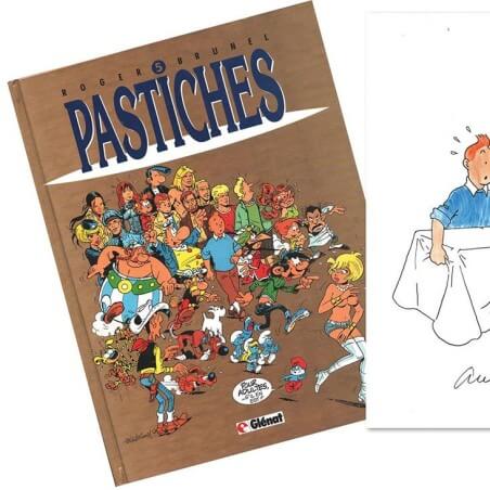 Pastiches dédicacé Brunel R.
