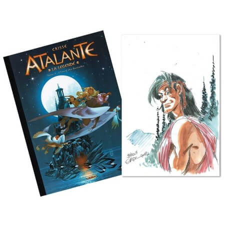 Atalante dédicacé Crisse