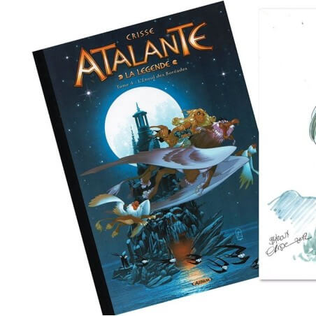 Atalante dédicacé Crisse