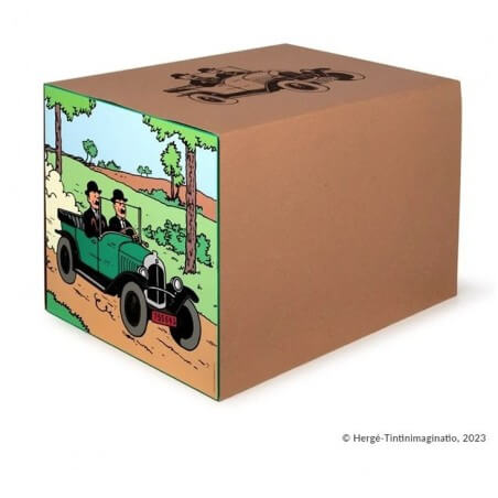 Voiture Tintin 1:12 ème résine / Tintin au pays de l'or - 3ème dans la série