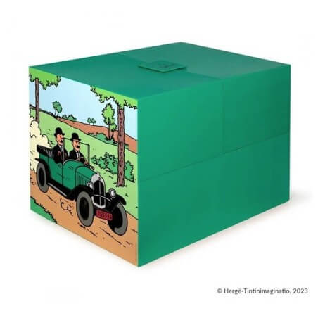 Voiture Tintin 1:12 ème résine / Tintin au pays de l'or - 3ème dans la série