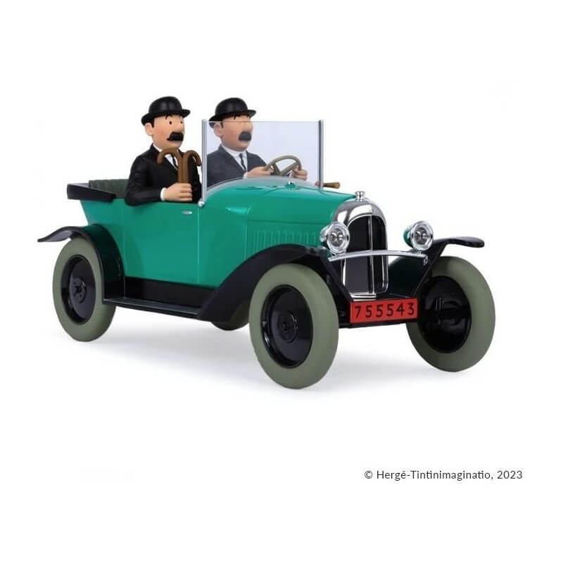 Voiture Tintin 1:12 ème résine / Tintin au pays de l'or - 3ème dans la série Voiture Tintin 1:12 ème résine / Tintin au pays de l'or - 3ème dans la série