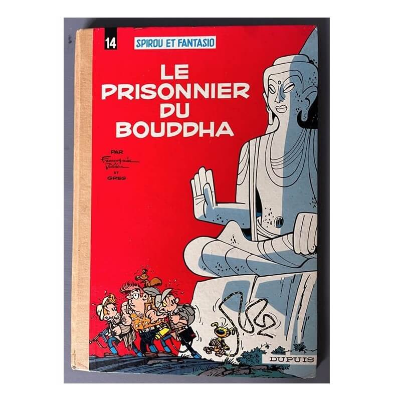 Spirou et Fantasio T14 - Le Prisonnier du Bouddha - C - EO - (1960)