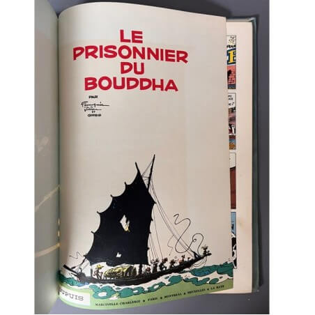 Spirou et Fantasio T14 - Le Prisonnier du Bouddha - C - EO - (1960)