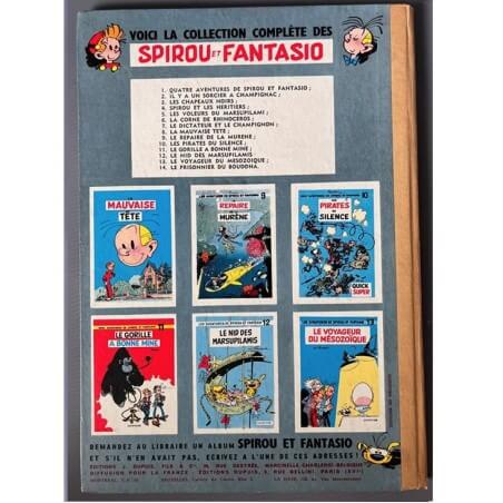 Spirou et Fantasio T14 - Le Prisonnier du Bouddha - C - EO - (1960)