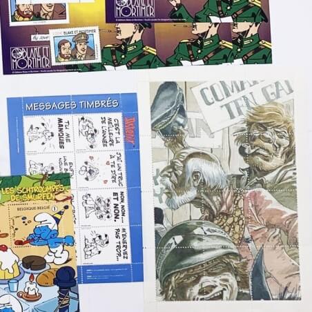 Timbres-poste de la BD
