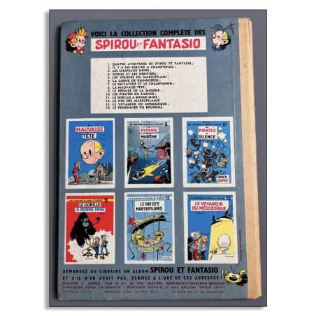 Spirou et Fantasio T.14 / Le Prisonnier de Bouddha / Franquin / EO - 1960