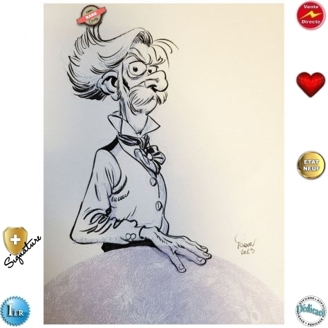 Spirou et Fantasio - La Face cachée du Z + dédicace - C - 1 Album - Édition limitée - 2023