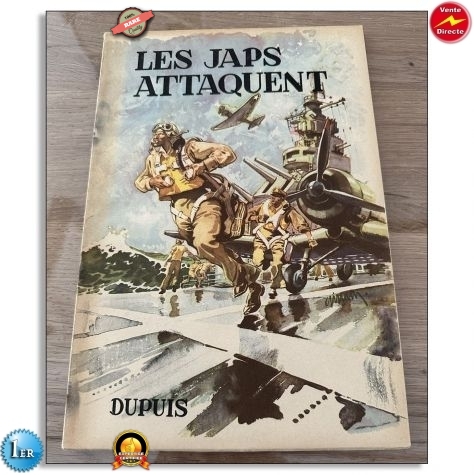 Buck Danny T1 - Les Japs attaquent - B - Première édition belge - 1948 - Hubinon / Charlier