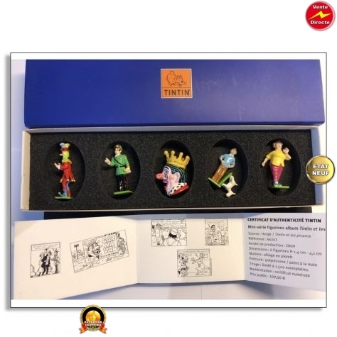Mini série figurines / Tintin et les Picaros /Pixi