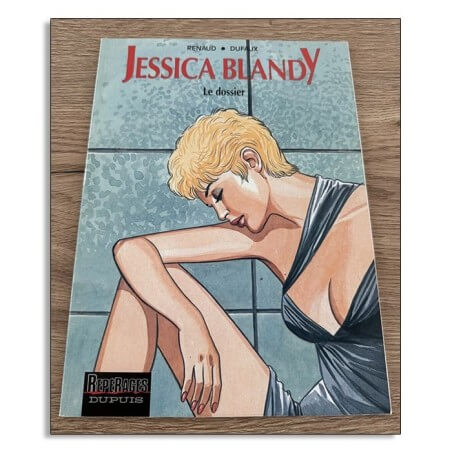 Jessica Blandy HS - Le Dossier + dédicace - C - 1 Album - EO - 2002