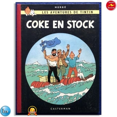 Tintin T.19 - Coke en stock (B24) - C - EO française - 1958