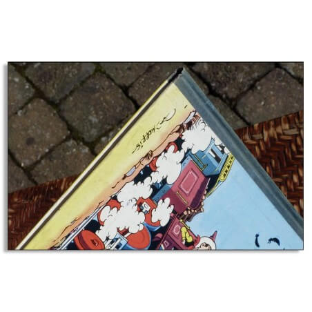 Lucky Luke T.09 - Des rails sur la prairie - C - EO française - 1957