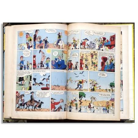 Lucky Luke T.09 - Des rails sur la prairie - C - EO française - 1957