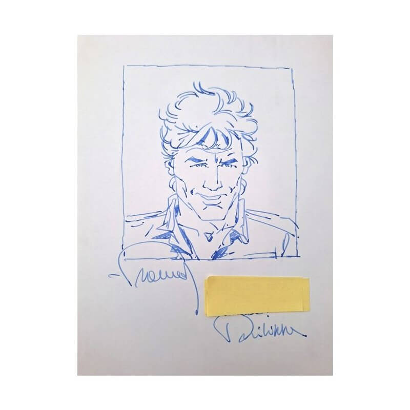 Philippe Francq / Largo Winch T.02 - Le Groupe W / Dédicace / EO / 1991